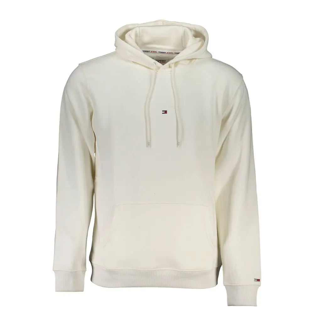 Tommy Hilfiger Weißer Baumwollpullover für Männer Tommy Hilfiger