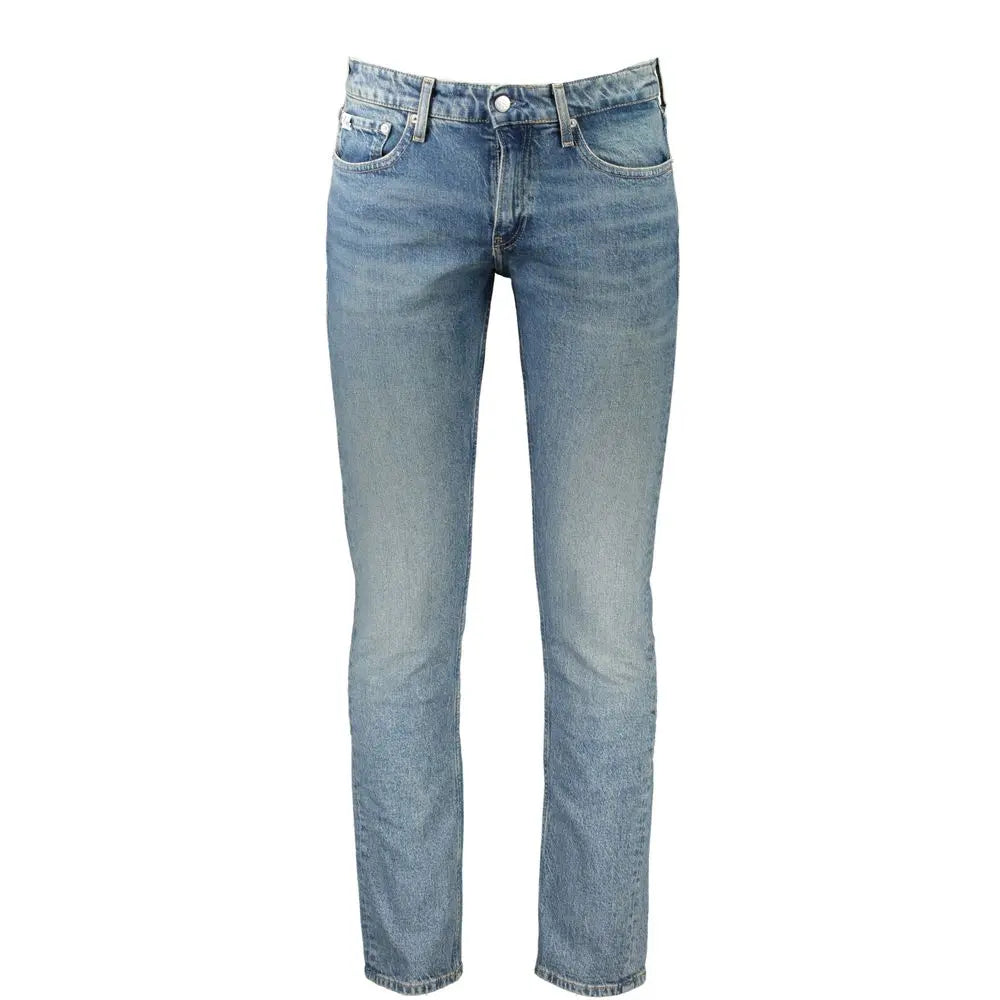 Calvin Klein Blaue Baumwolljeans aus Denim Calvin Klein