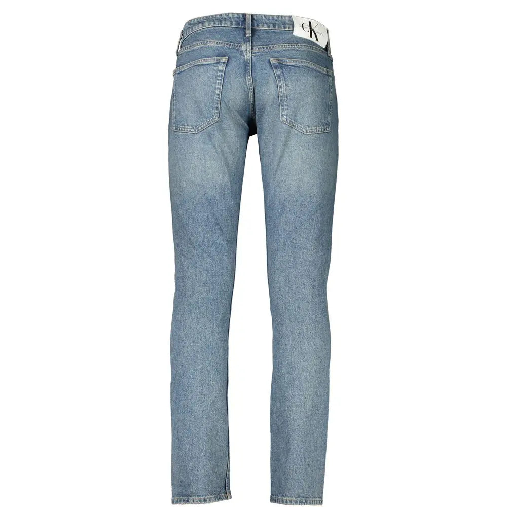 Calvin Klein Blaue Baumwolljeans aus Denim Calvin Klein