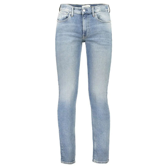 Calvin Klein Blaue Baumwolle Männer Jeans Calvin Klein