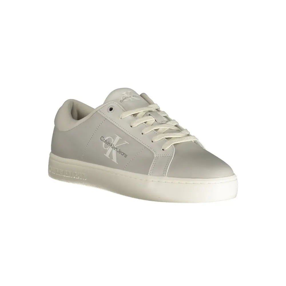 Calvin Klein Braunes Leder Herren Sneaker Calvin Klein