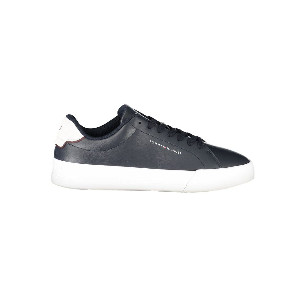 Tommy Hilfiger Blauer Polyester-Sneaker