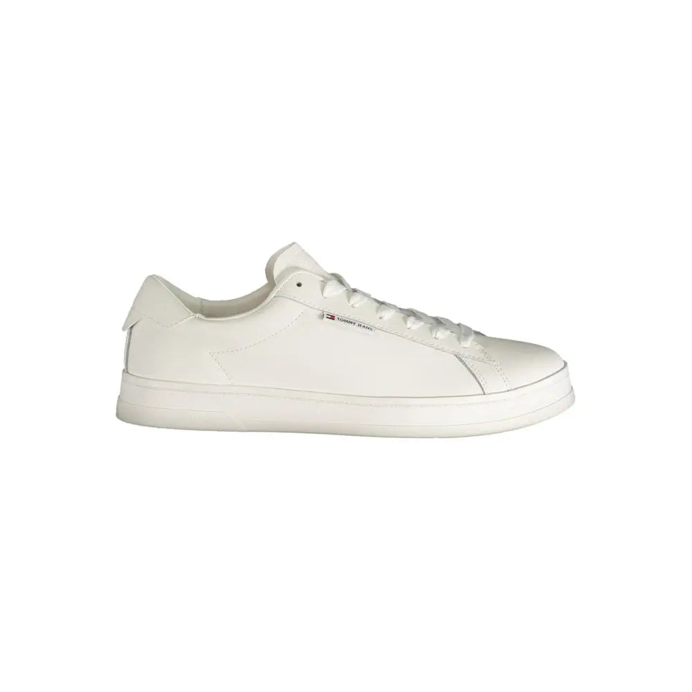 Tommy Hilfiger Sneaker aus weißem Polyester Tommy Hilfiger