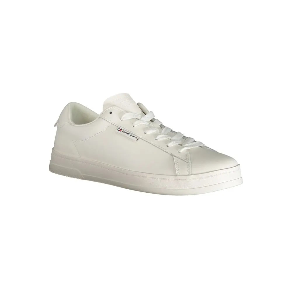 Tommy Hilfiger Sneaker aus weißem Polyester Tommy Hilfiger