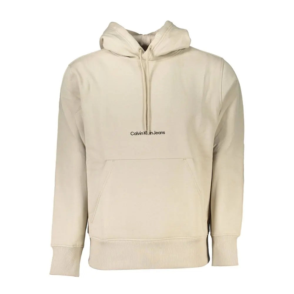 Calvin Klein Beiger Baumwoll-Sweatshirt Calvin Klein