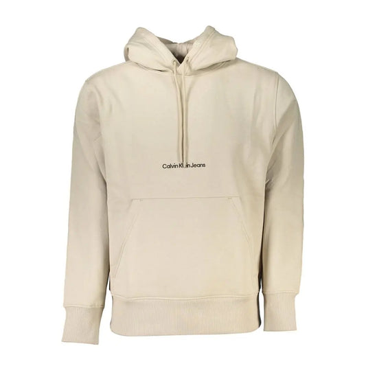 Calvin Klein Beiger Baumwoll-Sweatshirt Calvin Klein