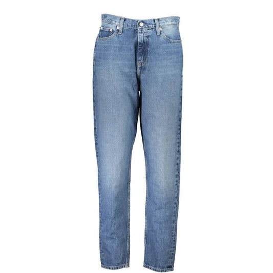 Calvin Klein Blaue Baumwolljeans Calvin Klein