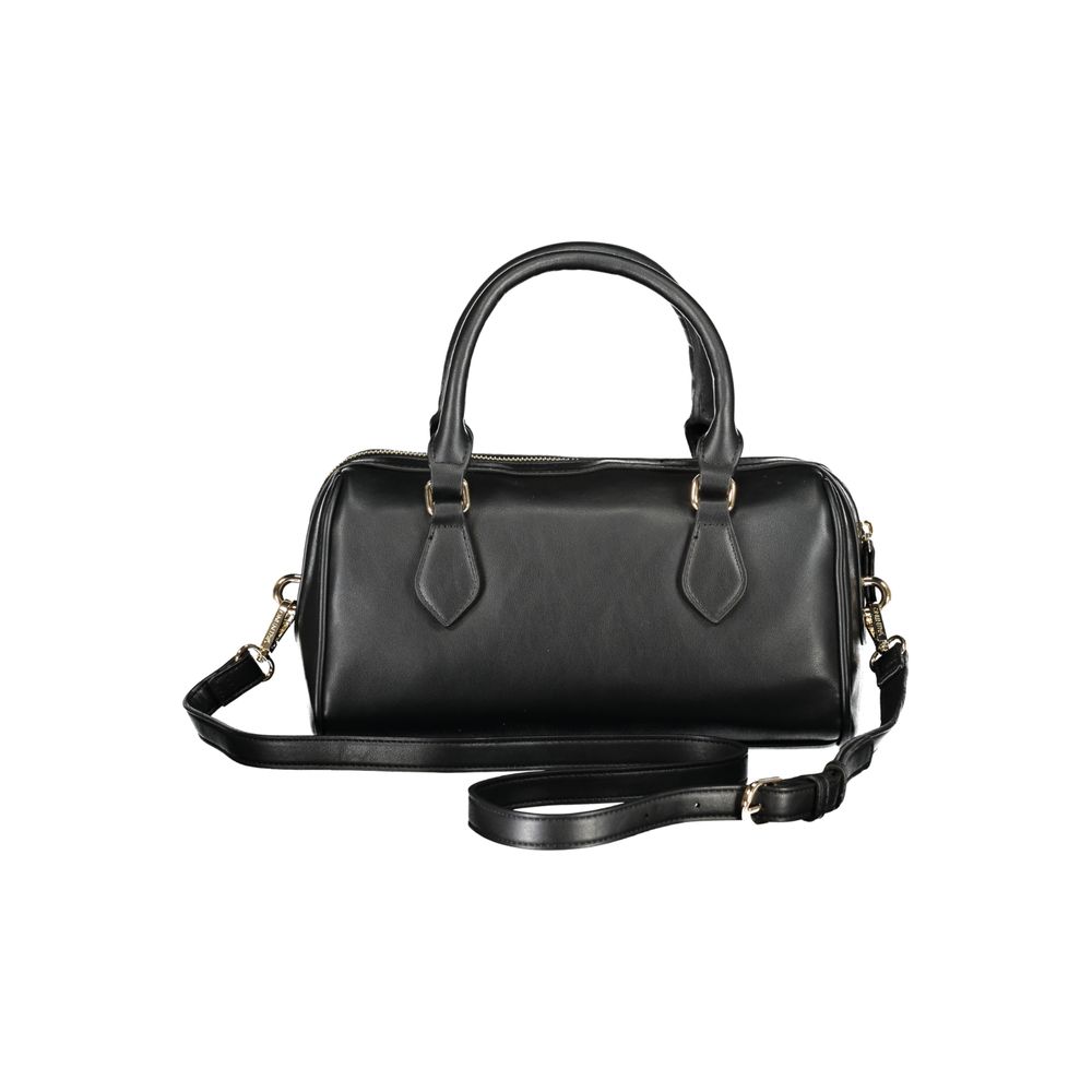 Mario Valentino Schwarze Polyethylen-Handtasche