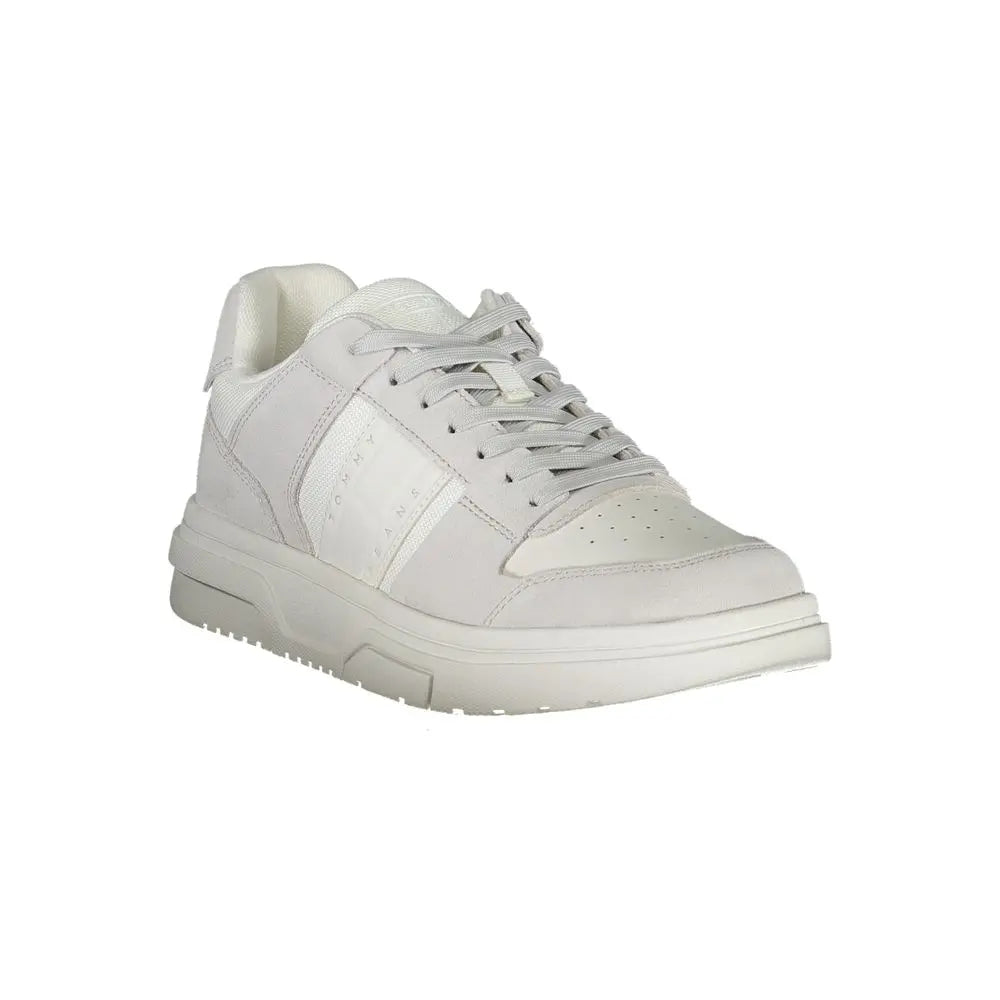 Tommy Hilfiger Sneaker aus weißem Polyester Tommy Hilfiger