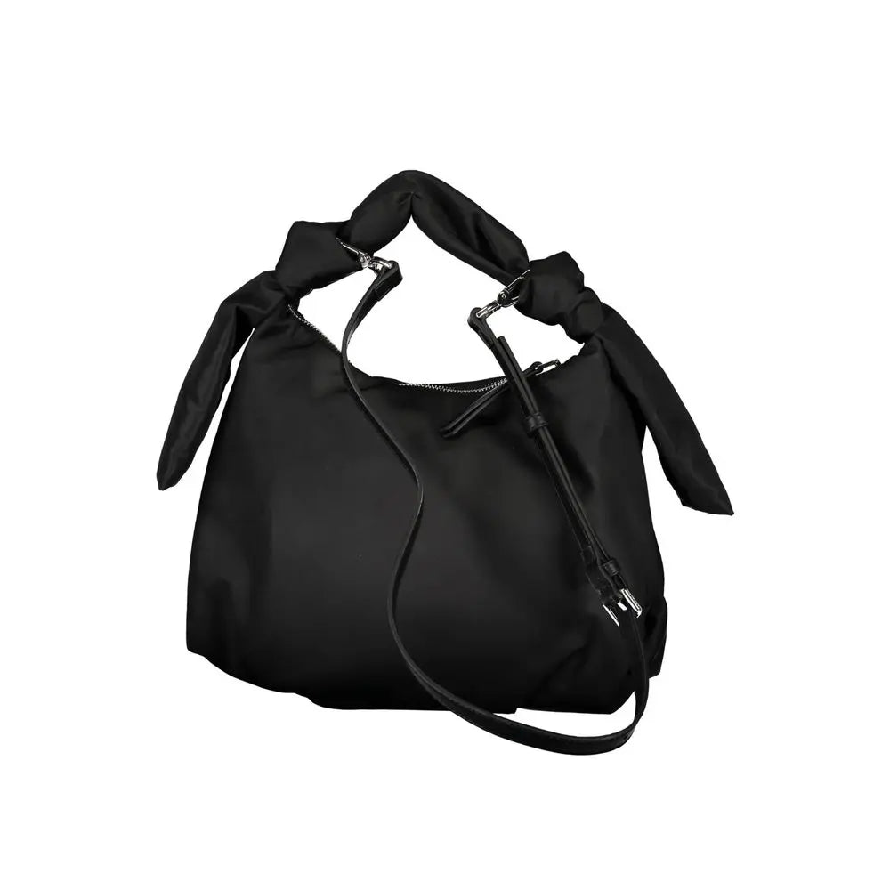 Calvin Klein Schwarze Polyester Handtasche Calvin Klein