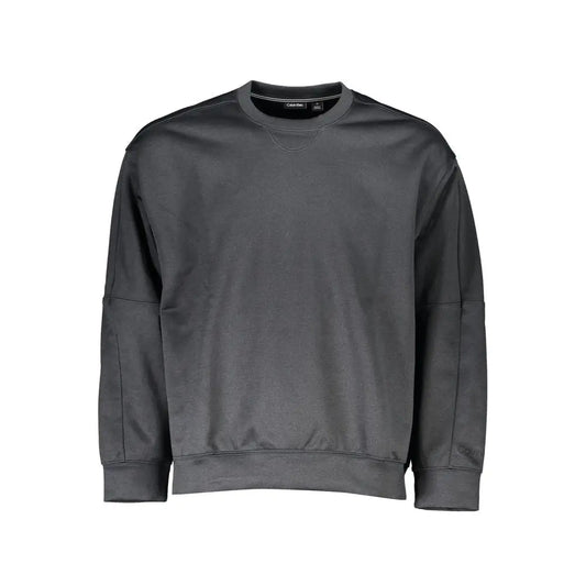 Calvin Klein Schwarzer Polyester-Sweatshirt Calvin Klein