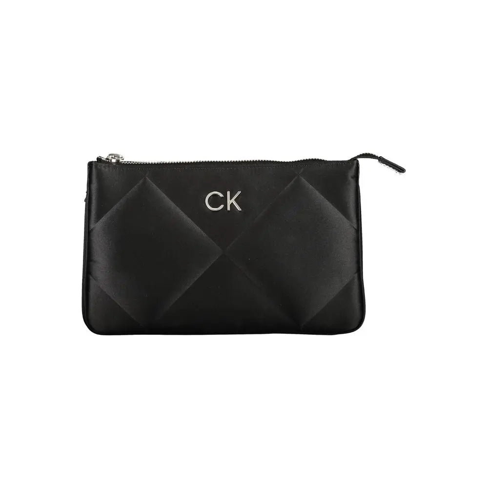 Calvin Klein Schwarze Polyester Handtasche Calvin Klein