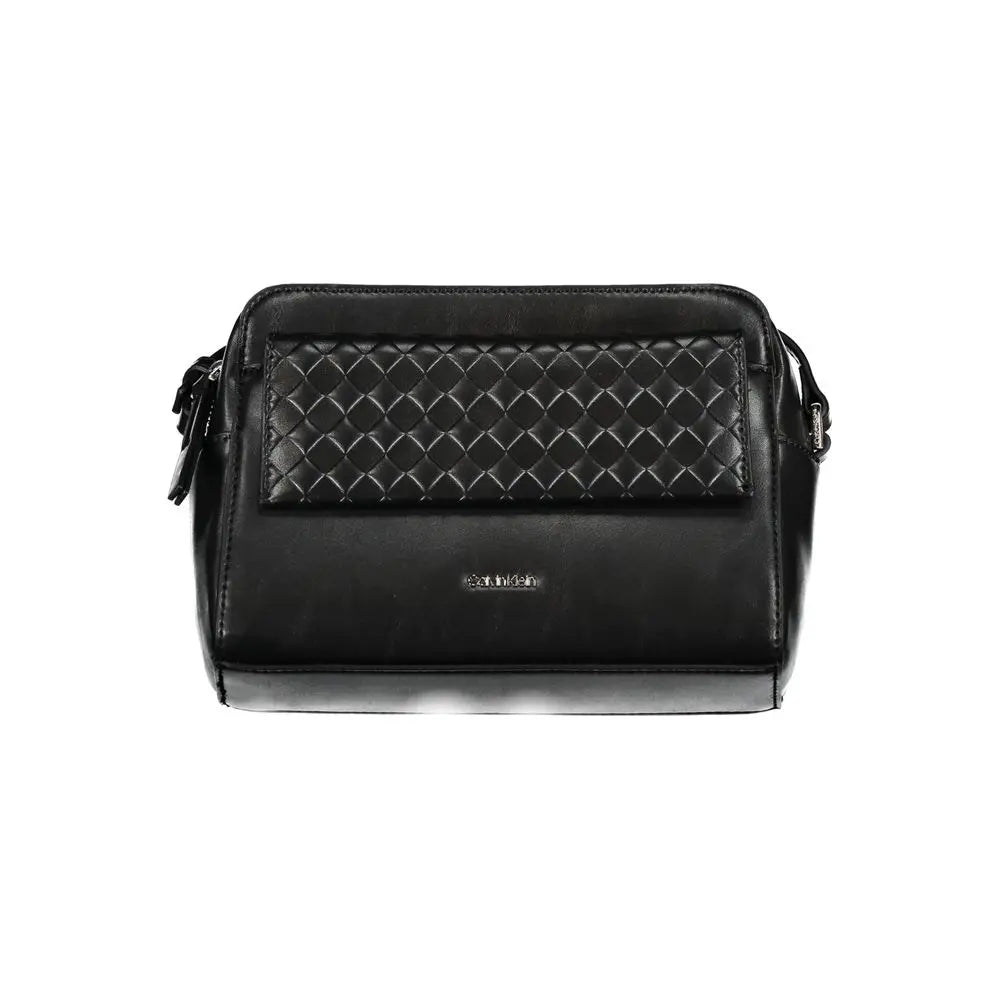 Calvin Klein Schwarze Polyester Handtasche Calvin Klein