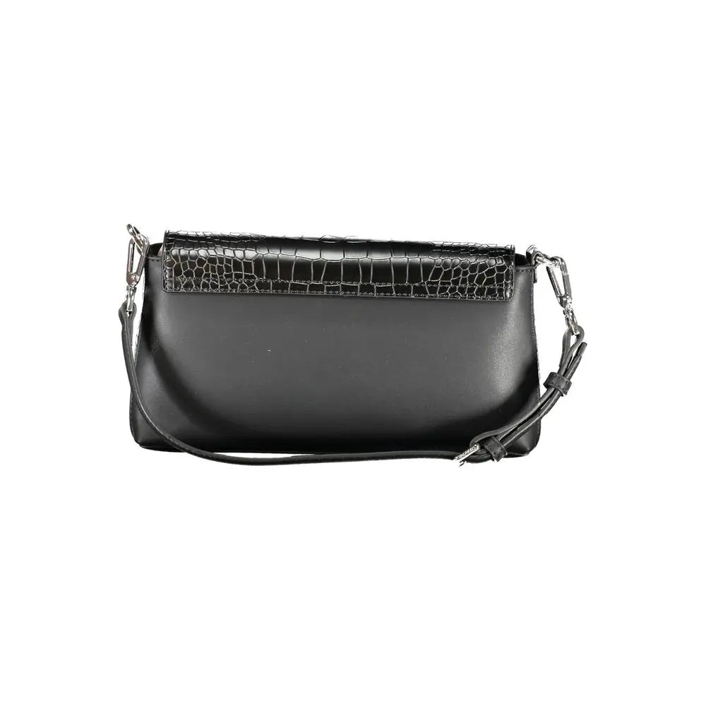 Calvin Klein Schwarze Polyester Handtasche Calvin Klein