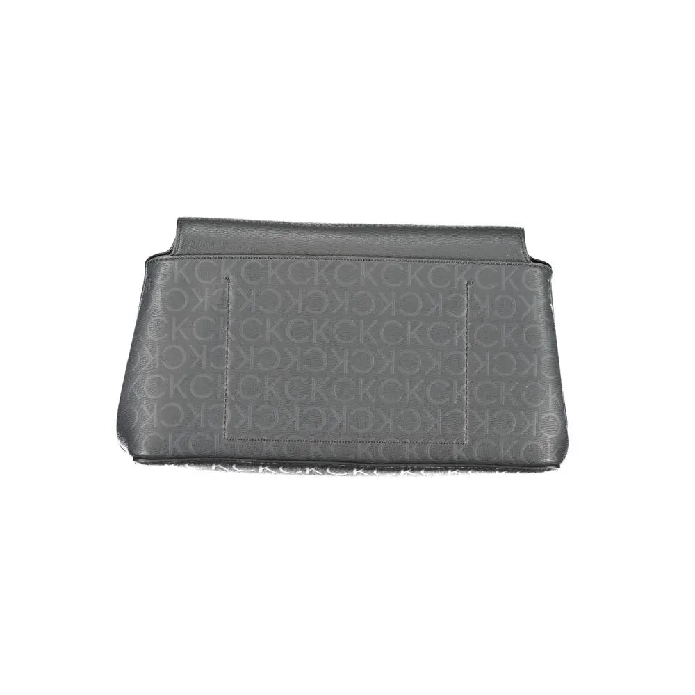 Calvin Klein Schwarze Polyester Handtasche Calvin Klein