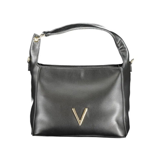 Mario Valentino Schwarze Polyethylen-Handtasche Mario Valentino