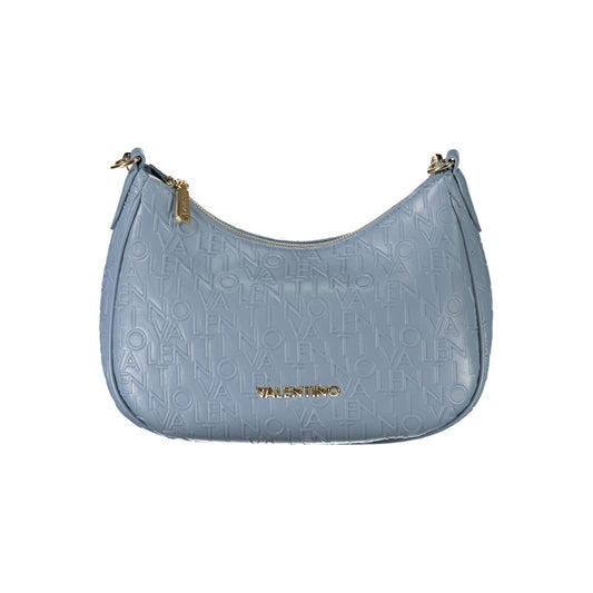 Mario Valentino Blaue Polyethylen-Handtasche