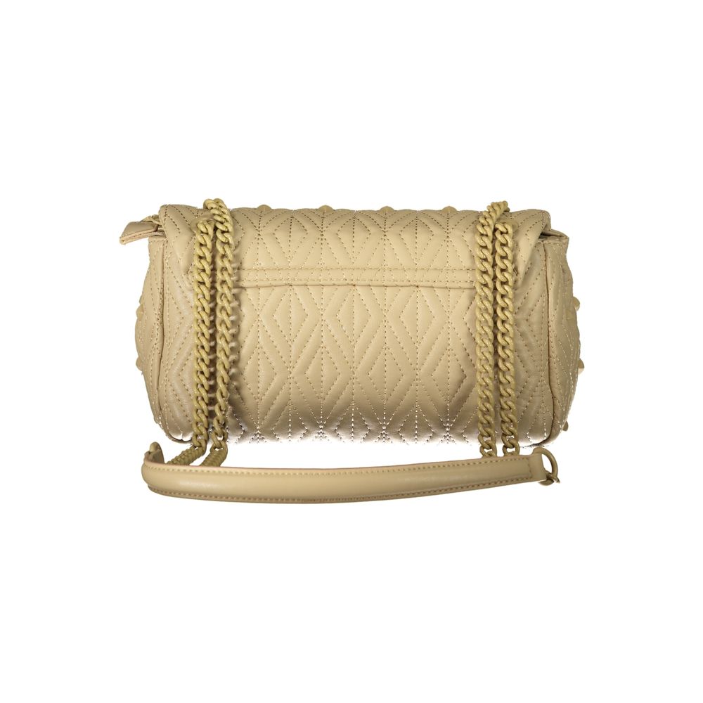 Mario Valentino Beige Polyester Handtasche