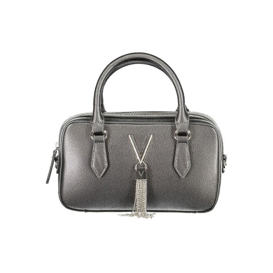 Mario Valentino Graue Polyethylen-Handtasche