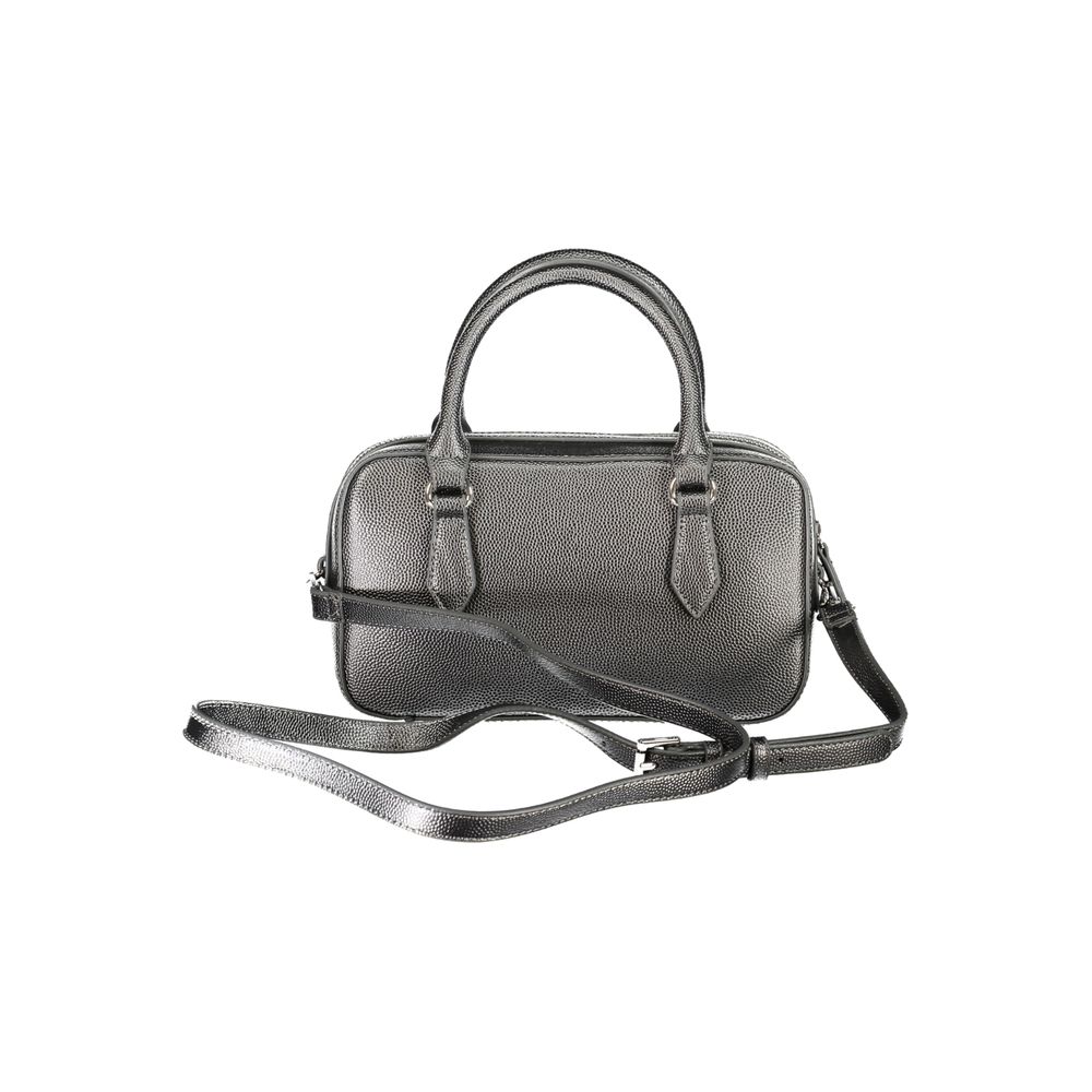 Mario Valentino Graue Polyethylen-Handtasche