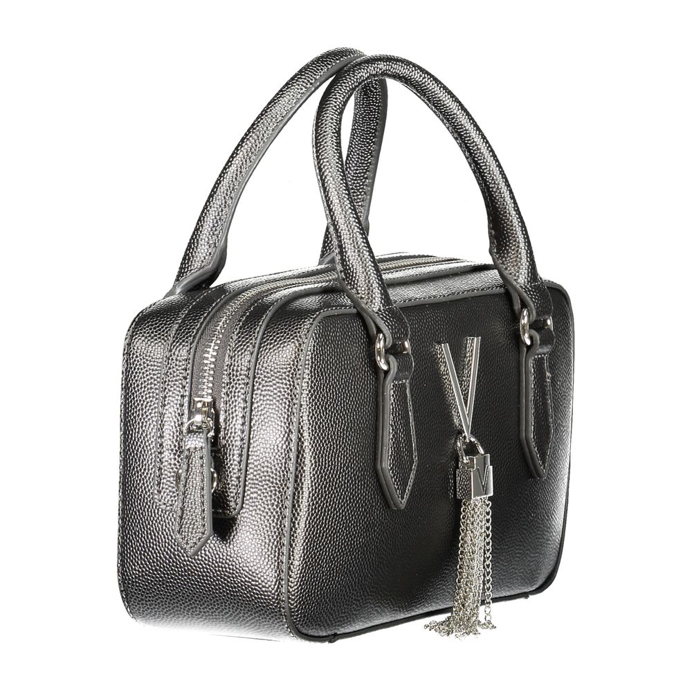 Mario Valentino Graue Polyethylen-Handtasche