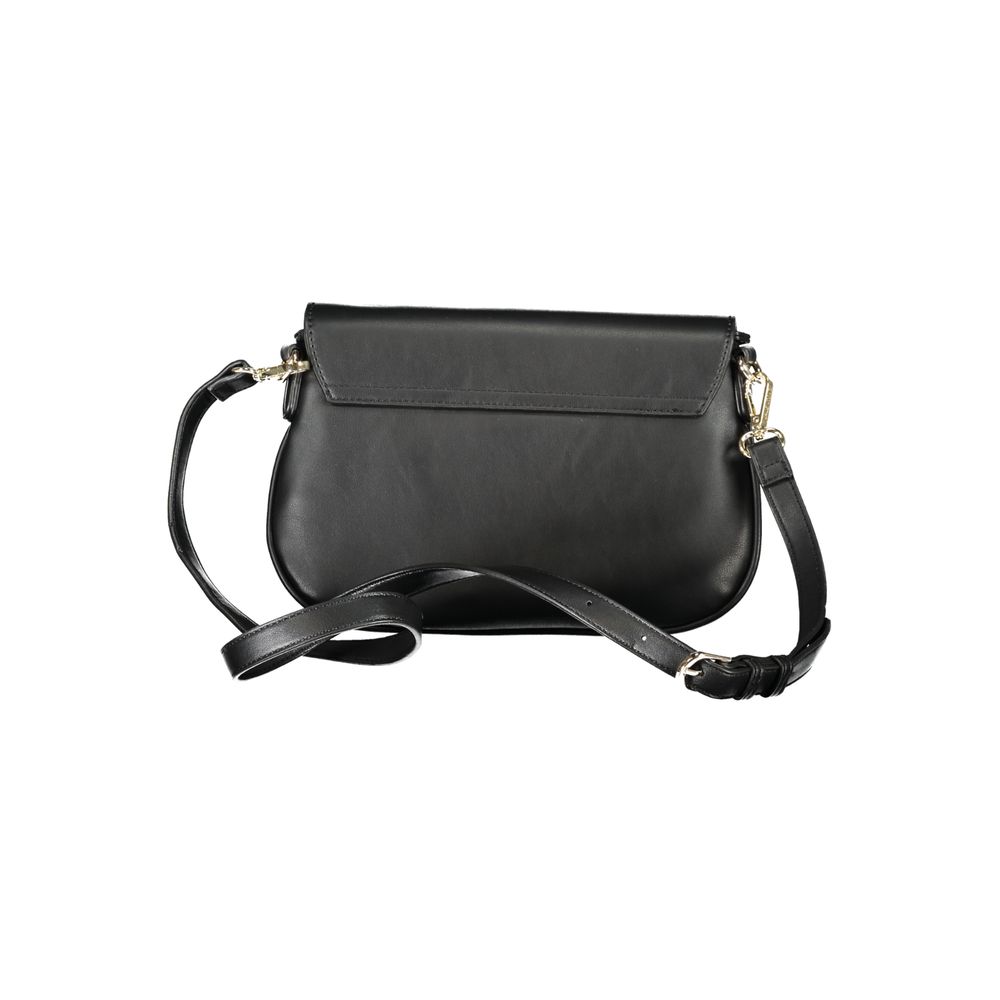 Mario Valentino Schwarze Polyethylen-Handtasche