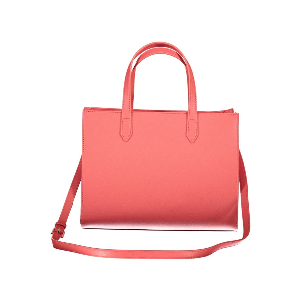 Mario Valentino Rosa Polyethylen-Handtasche