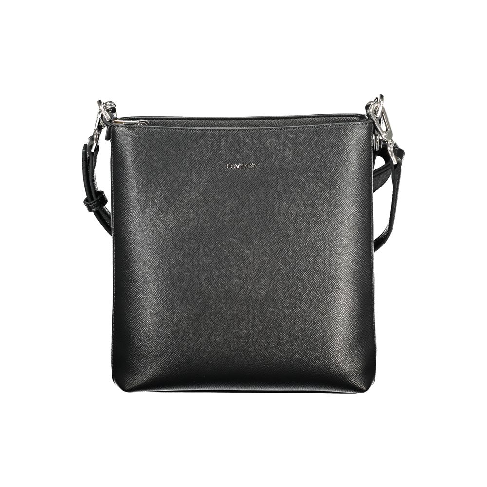 Calvin Klein Schwarze Polyester Handtasche