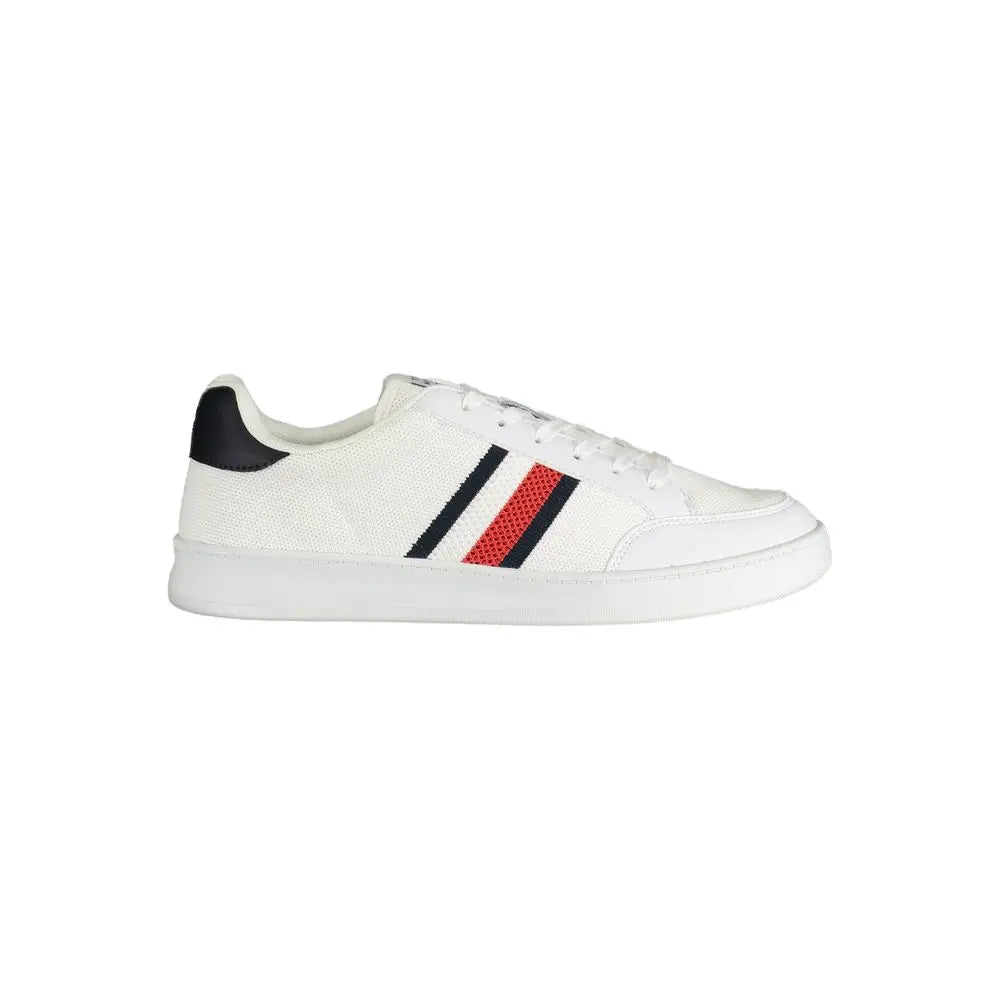 Tommy Hilfiger Sneaker aus weißem Polyester Tommy Hilfiger