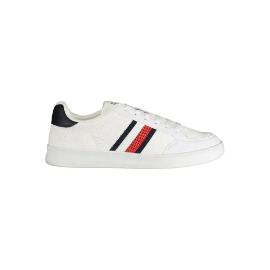 Tommy Hilfiger Sneaker aus weißem Polyester Tommy Hilfiger