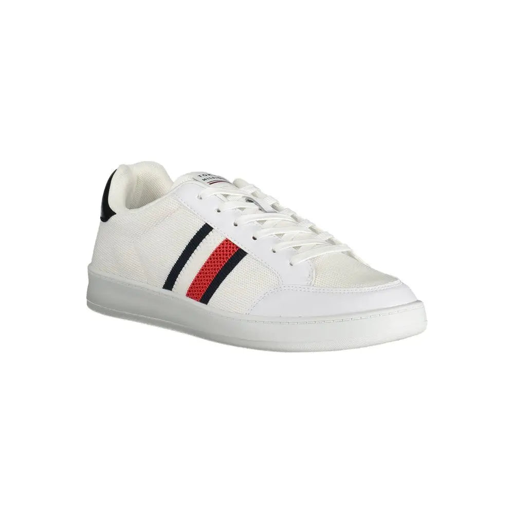 Tommy Hilfiger Sneaker aus weißem Polyester Tommy Hilfiger