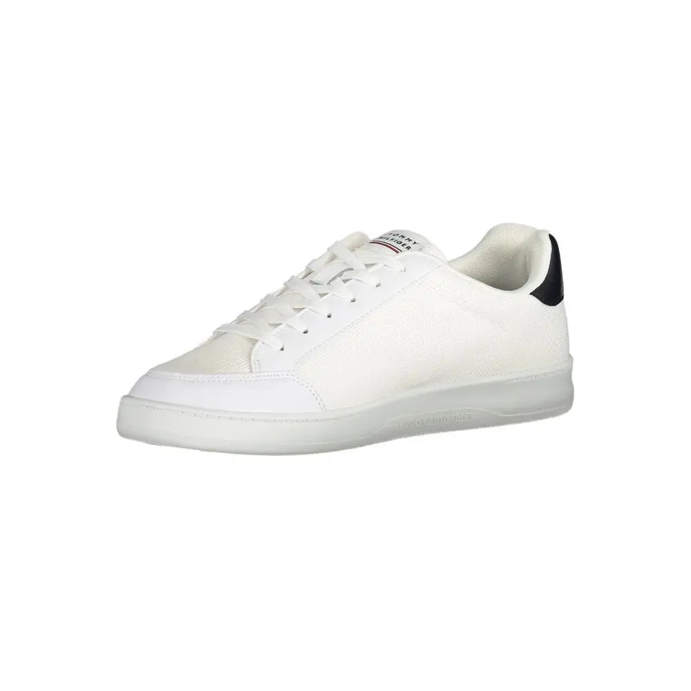 Tommy Hilfiger Sneaker aus weißem Polyester Tommy Hilfiger