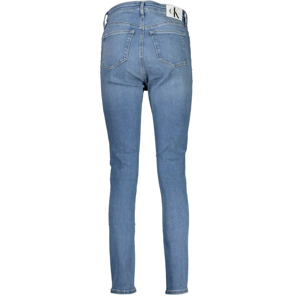 Calvin Klein Baumwoll-Jeans aus blauem Denim Calvin Klein