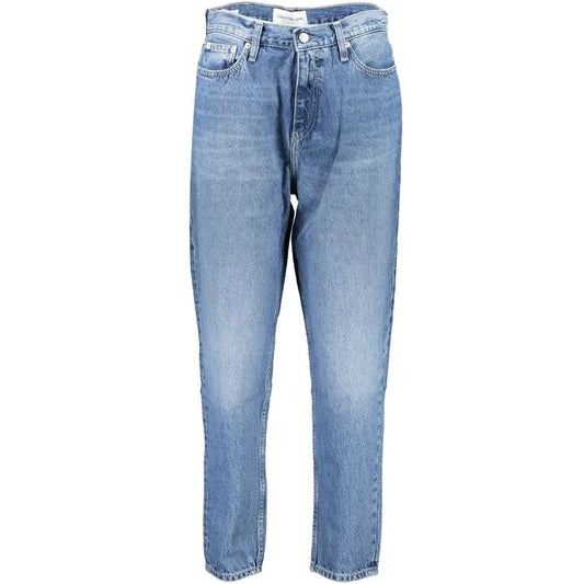 Calvin Klein Blaue Baumwolljeans aus Denim Calvin Klein