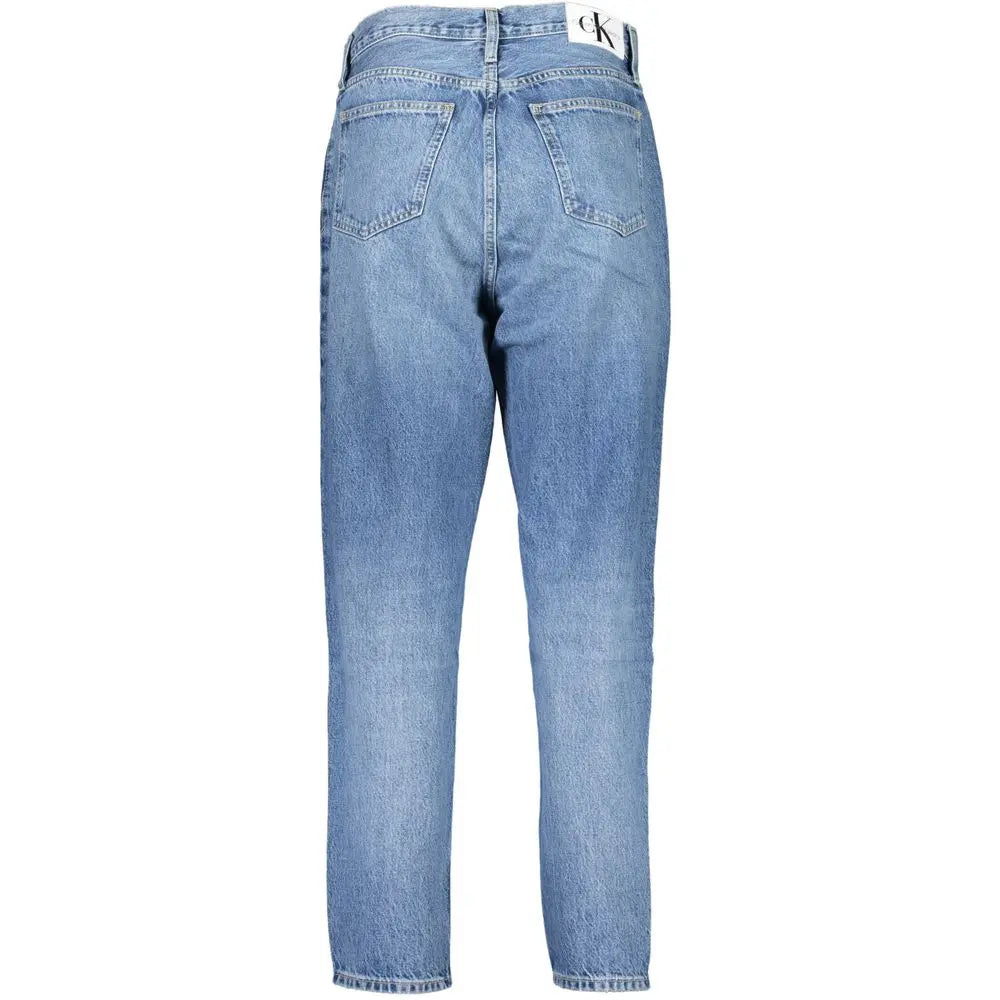 Calvin Klein Blaue Baumwolljeans aus Denim Calvin Klein