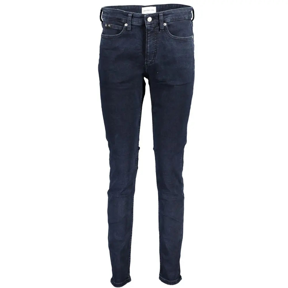 Calvin Klein Blaue Baumwoll-Jeans Calvin Klein