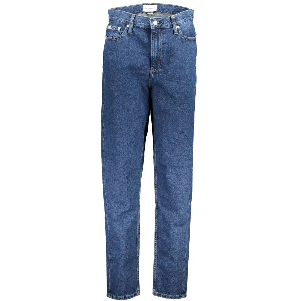 Calvin Klein Blaue Baumwolljeans Denim Calvin Klein