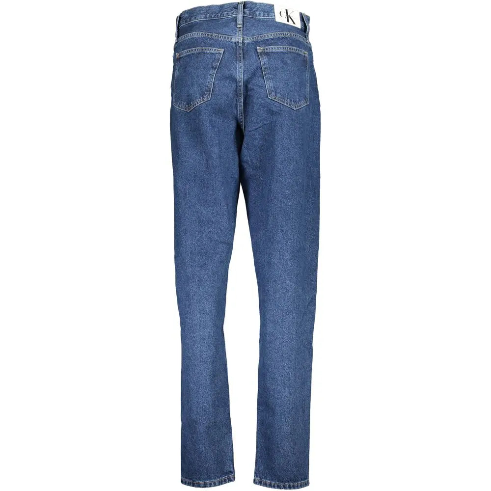 Calvin Klein Blaue Baumwolljeans Denim Calvin Klein
