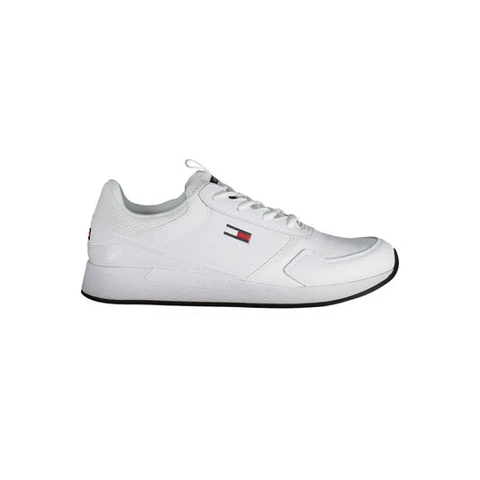 Tommy Hilfiger Sneaker aus weißem Polyester Tommy Hilfiger