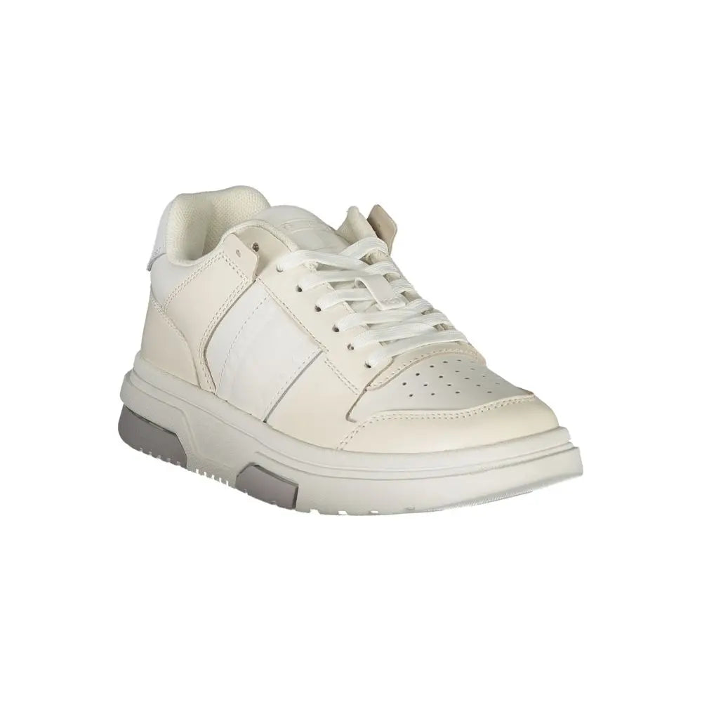 Tommy Hilfiger Sneaker aus weißem Polyester Tommy Hilfiger