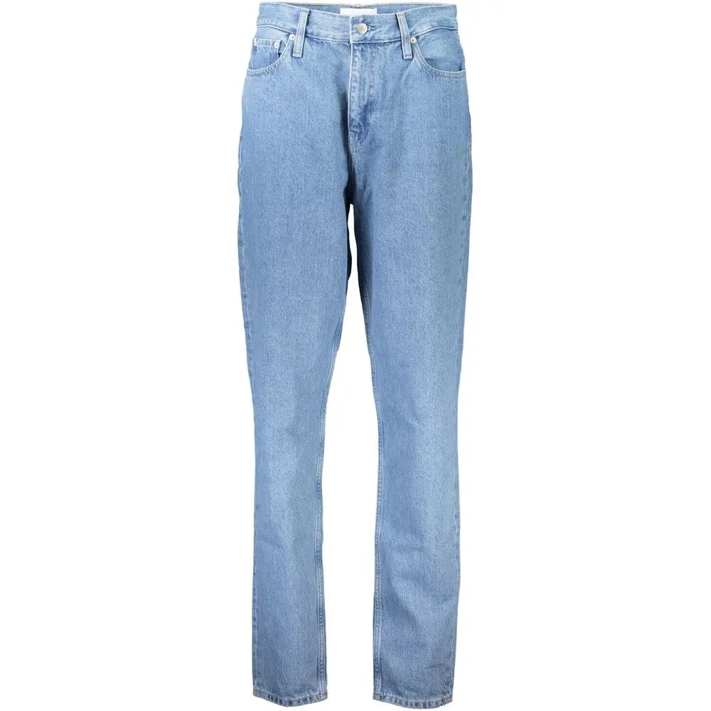 Calvin Klein Blaue Baumwolljeans Denim Calvin Klein