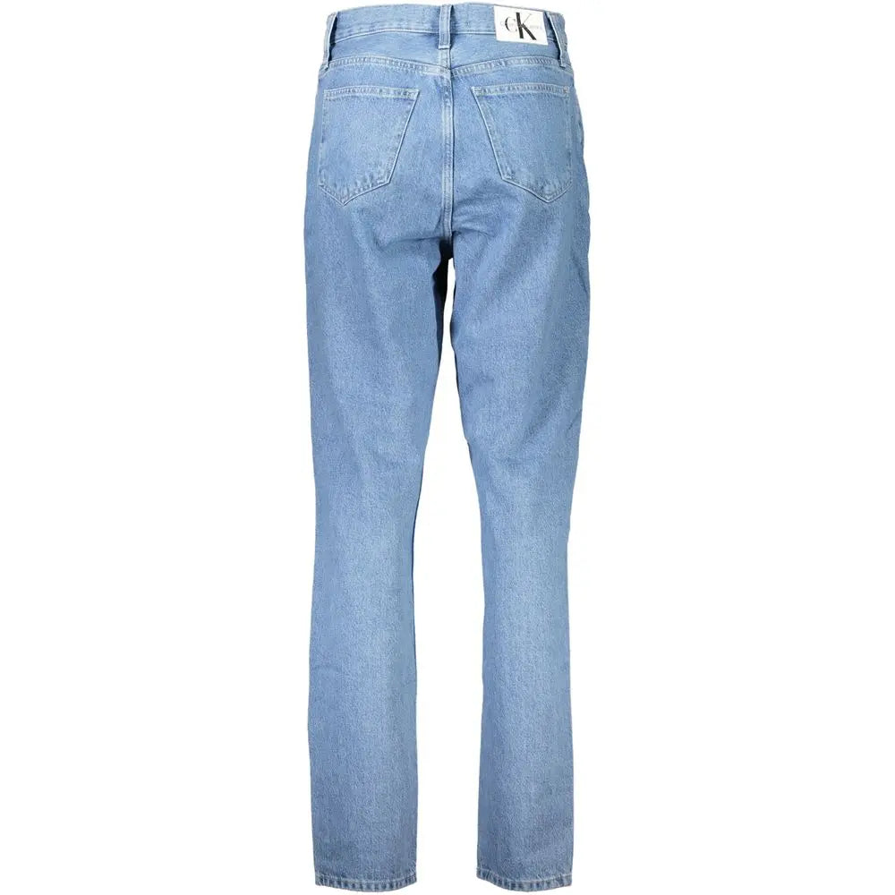 Calvin Klein Blaue Baumwolljeans Denim Calvin Klein