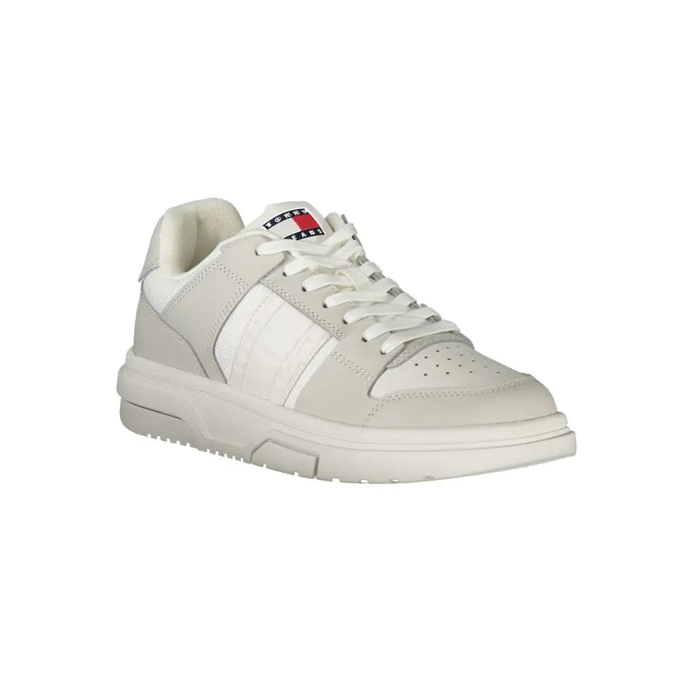 Tommy Hilfiger Sneaker aus weißem Polyester Tommy Hilfiger
