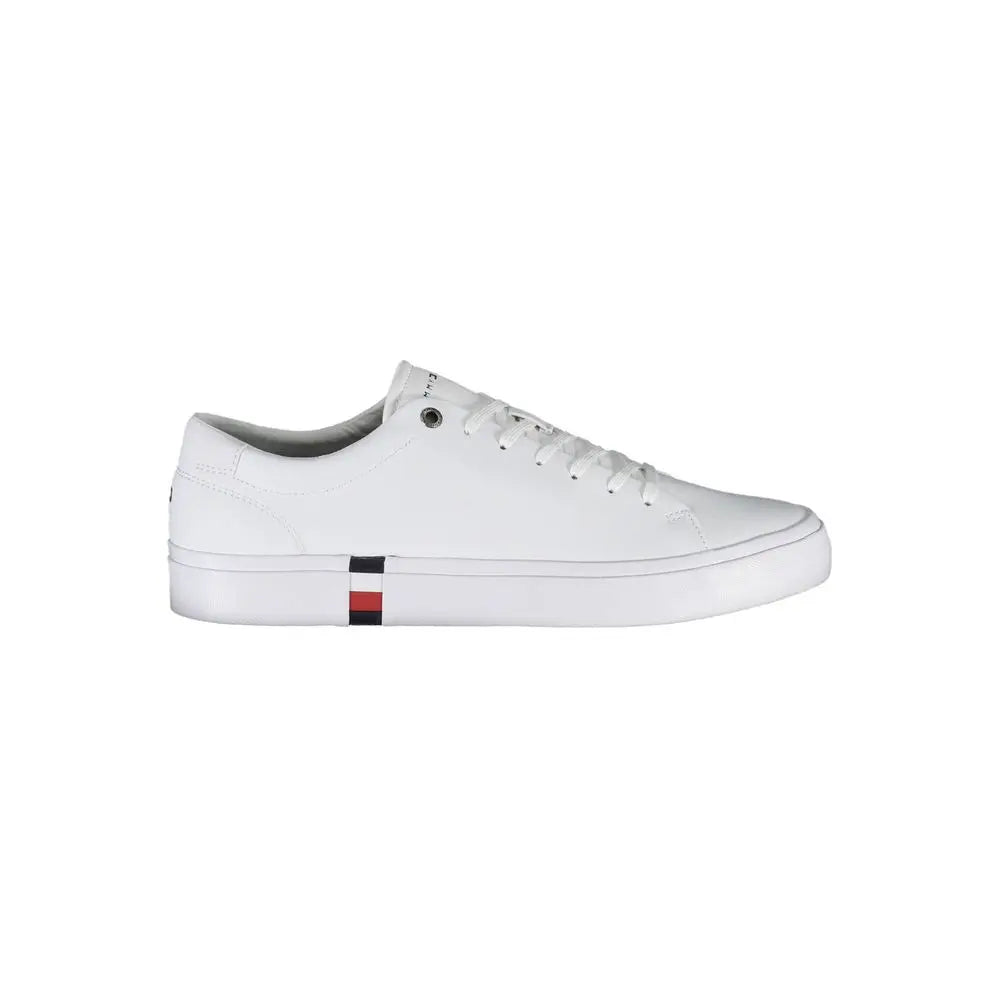 Tommy Hilfiger Sneaker aus weißem Polyester Tommy Hilfiger