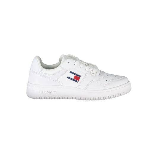 Tommy Hilfiger Sneaker aus weißem Polyester Tommy Hilfiger