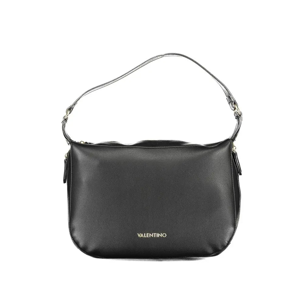 Mario Valentino Schwarze Polyethylen-Handtasche Mario Valentino