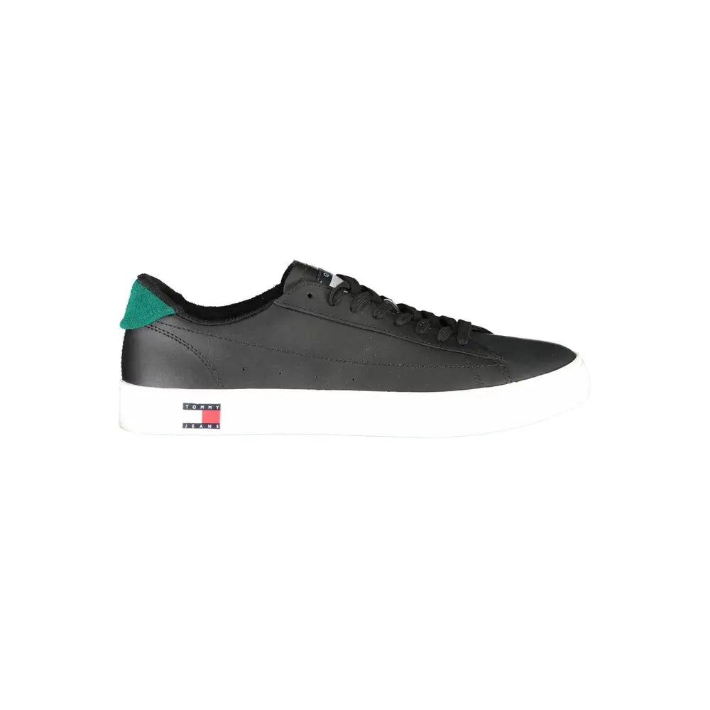 Tommy Hilfiger Schwarzer Polyester Sneaker Tommy Hilfiger