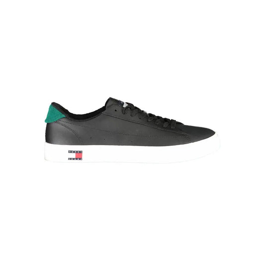 Tommy Hilfiger Schwarzer Polyester Sneaker Tommy Hilfiger