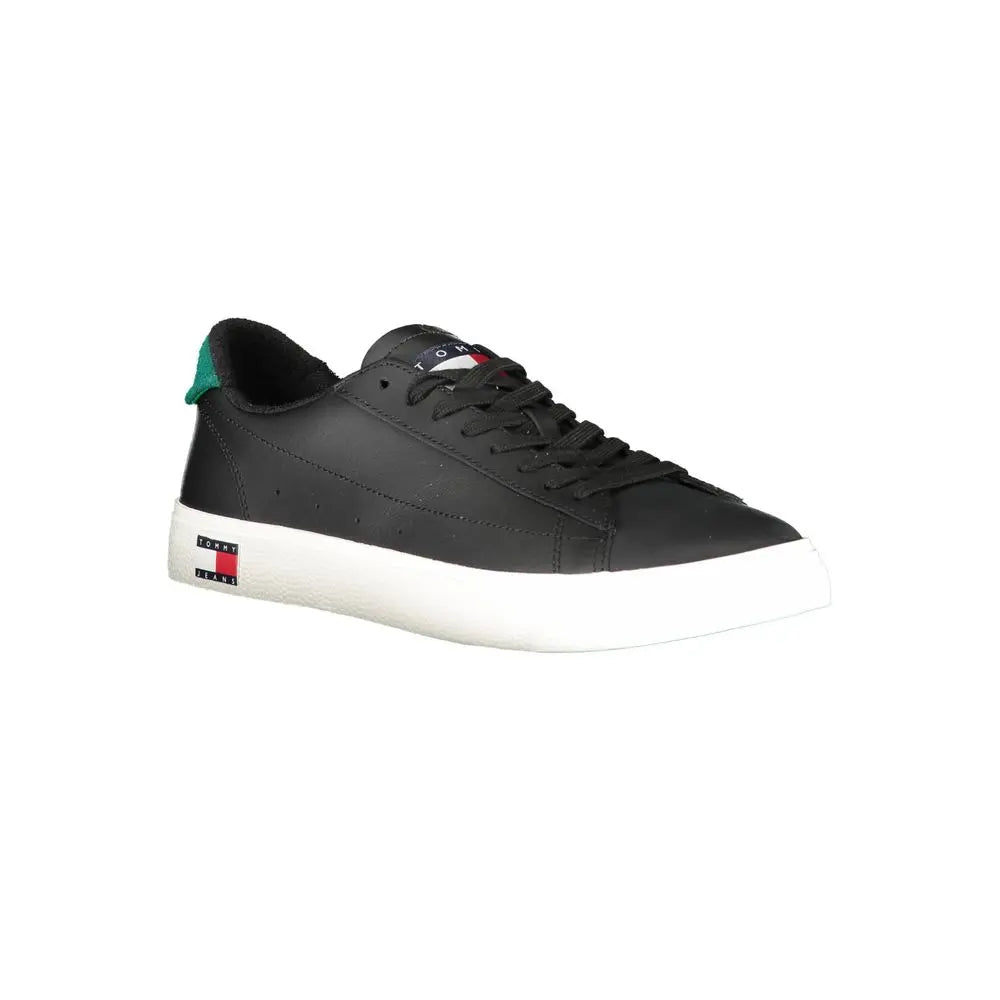 Tommy Hilfiger Schwarzer Polyester Sneaker Tommy Hilfiger
