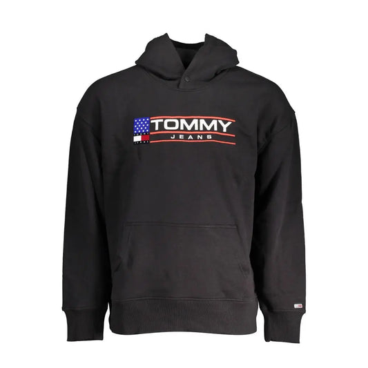 Tommy Hilfiger Baumwoll-Sweatshirt in Schwarz Tommy Hilfiger